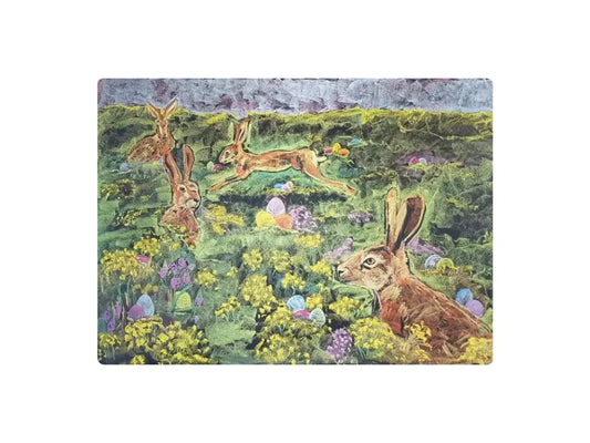 Easter – Chalk Art Postcard by Geertje Kapteijns