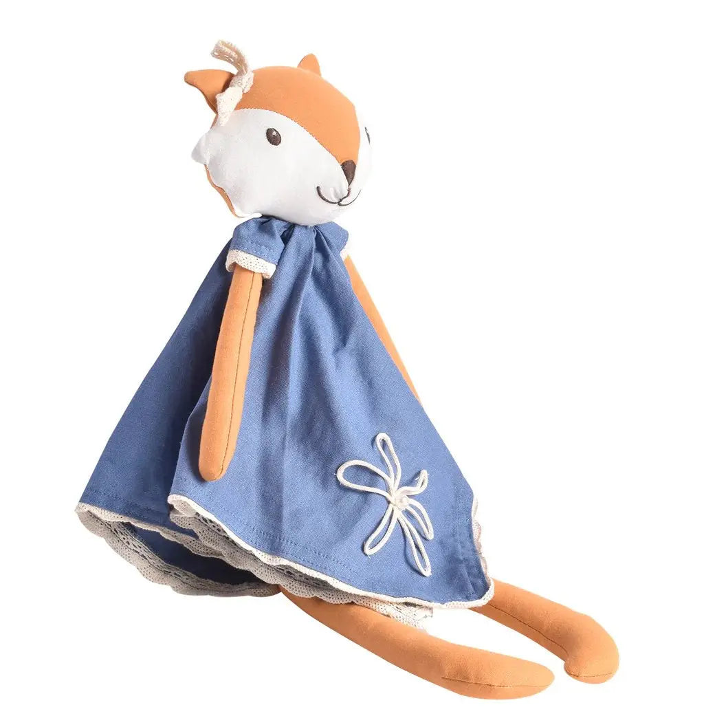 Tikiri Fox Rag Doll, First Doll, Handmade Doll - Alder & Alouette