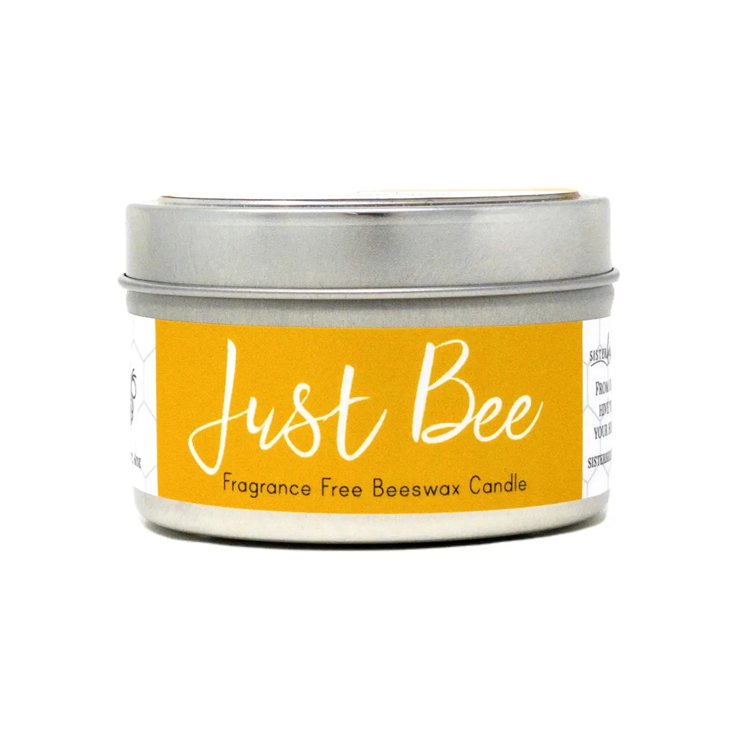 Unscented Beeswax Candle - Just Bee by Sister Bees - Alder & Alouette