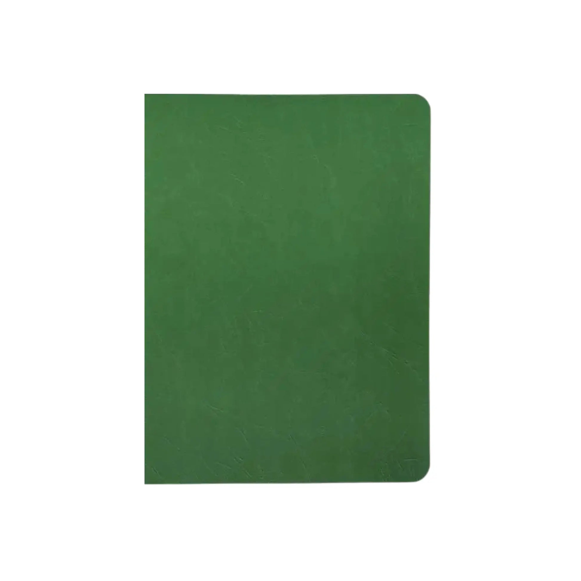 Green Waldorf Main Lesson Book Cover on white background