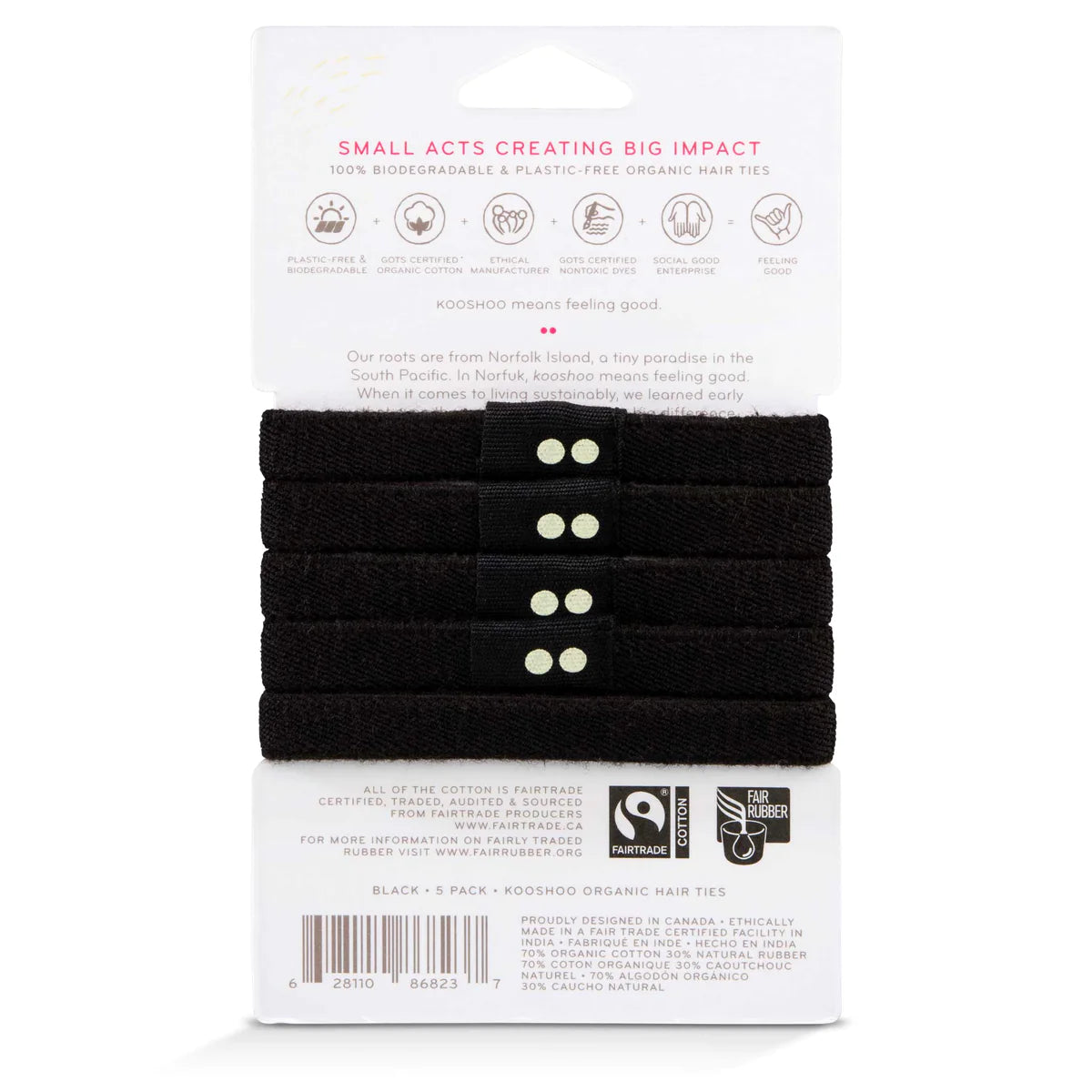 Plastic-Free Organic Hair Ties–Eco-Friendly & Gentle-Alder & Alouette