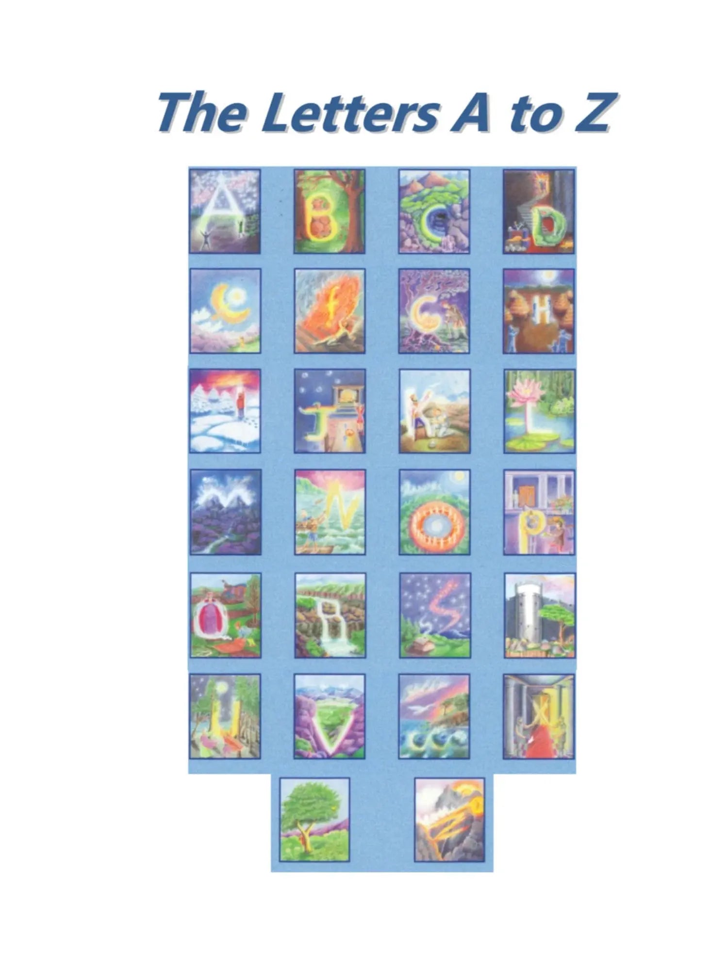 Waldorf Alphabet Book - LMNOP the Letters A to Z - Alder & Alouette