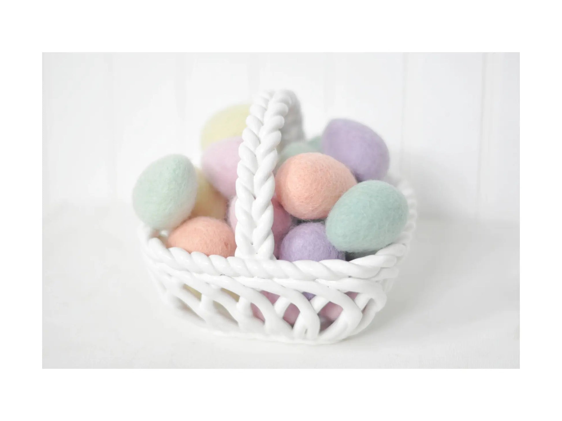 Felted Eggs - Pastel - Alder & Alouette