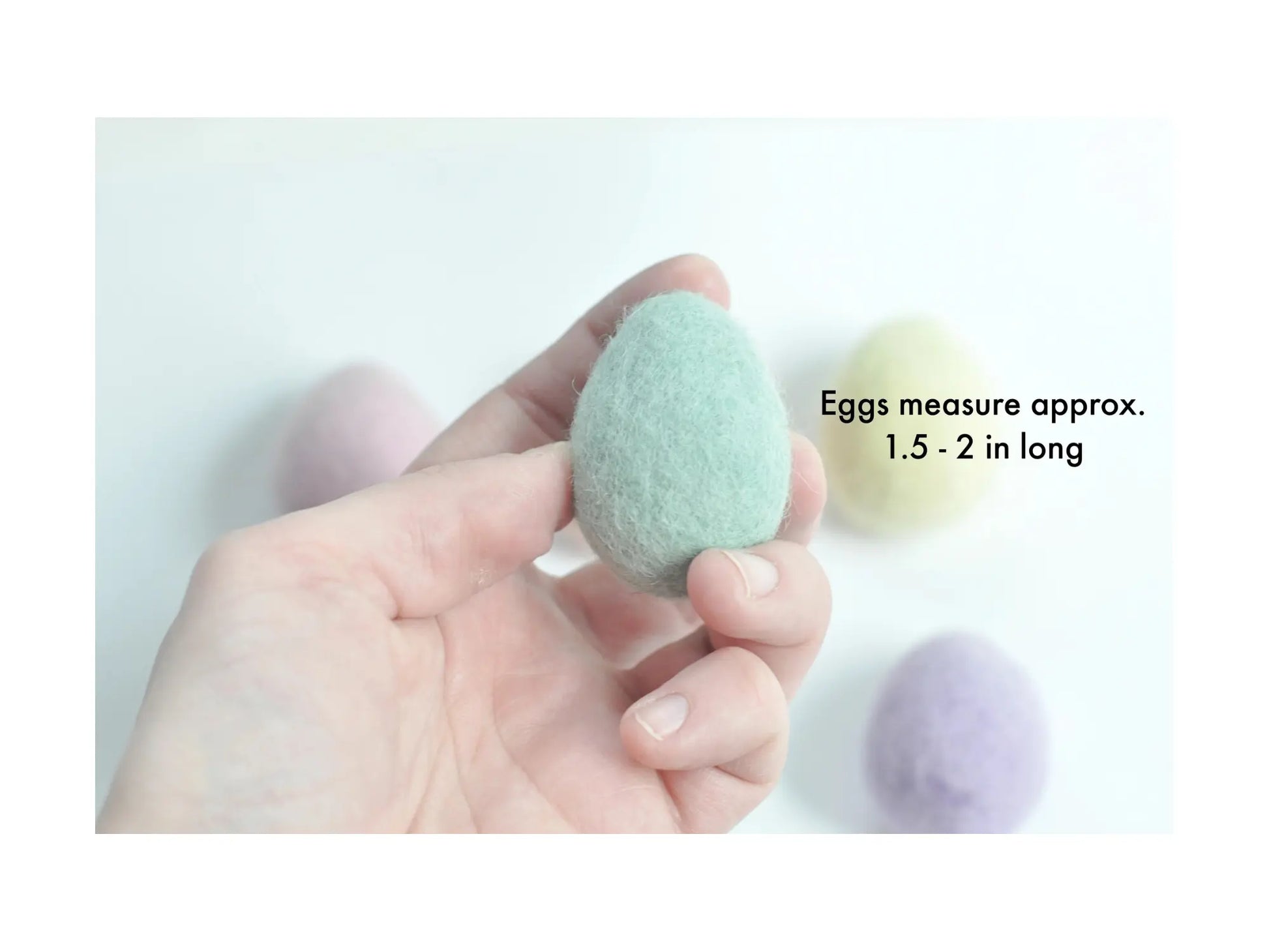 Felted Eggs - Farmhouse Pastel - Alder & Alouette