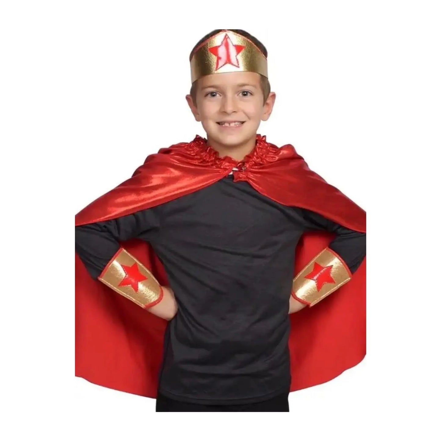 Red Super Hero Cape, Pretend Play - Alder & Alouette