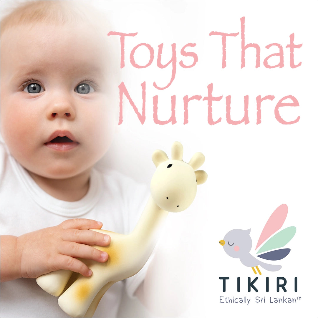 Tikiri Organic Rubber Giraffe from My First Safari 