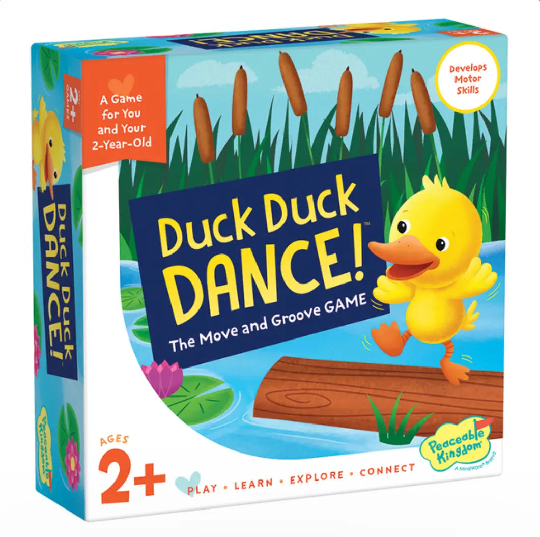 Duck Duck Dance toddler dance game by Peaceable Kingdom – movement and motor skill game for toddlers
