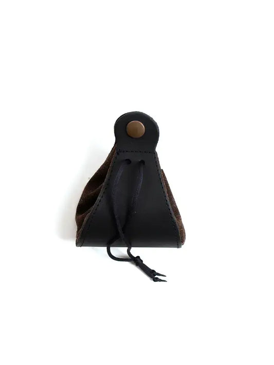 Handcrafted Suede Leather Coin Pouch | Dress-Up and Pretend Play Accessory