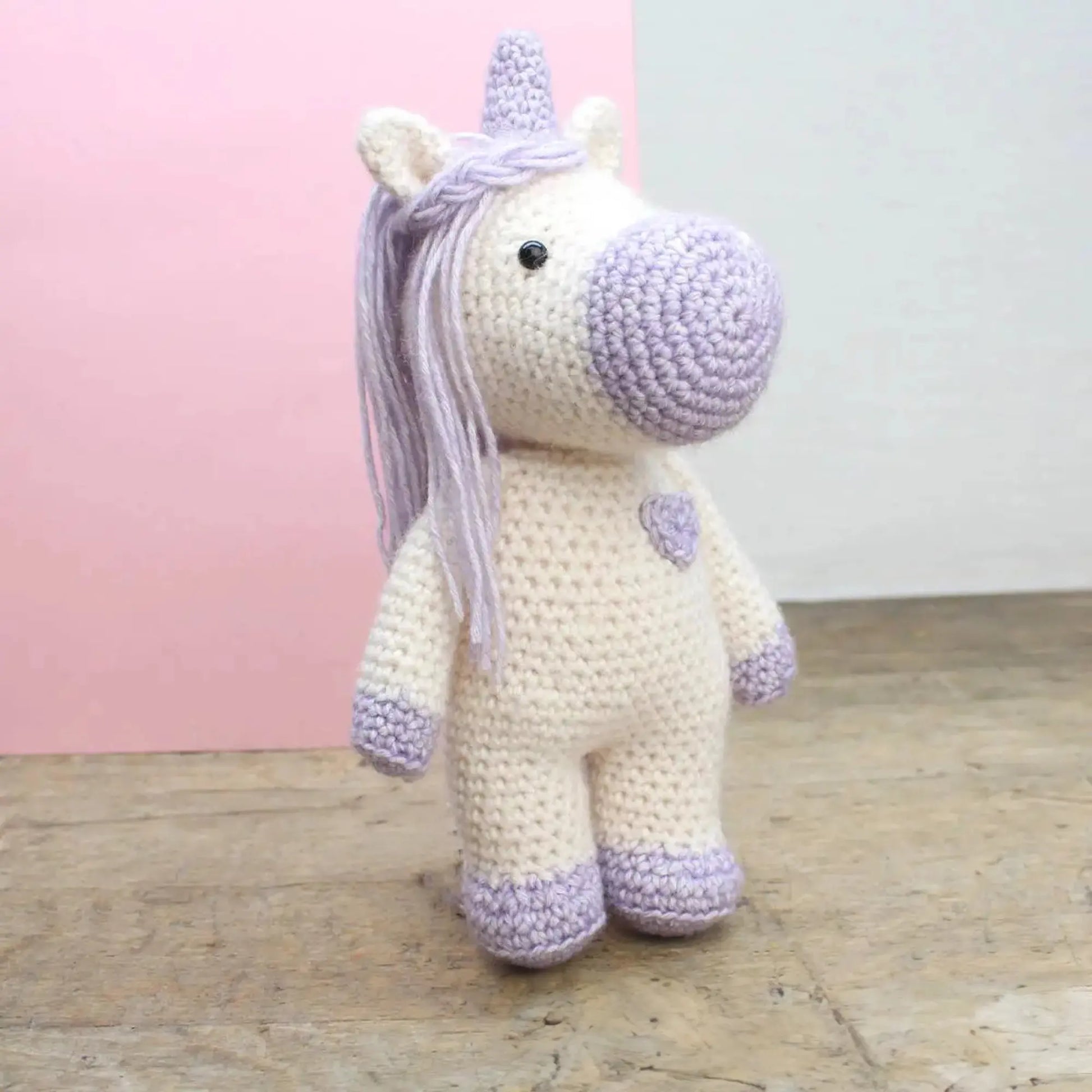 DIY Unicorn Crochet Kit  Amigurumi Toy - Alder & Alouette