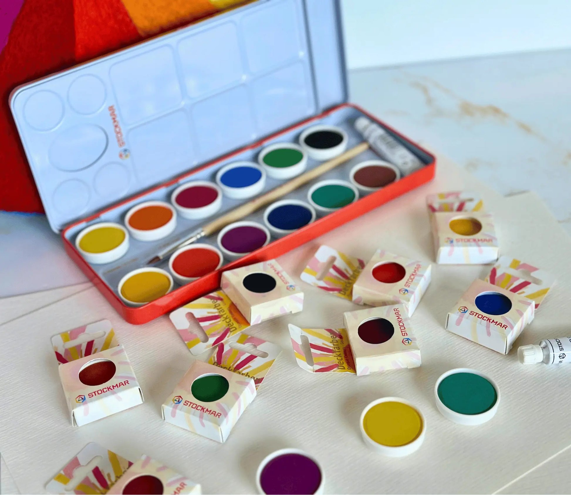 Stockmar Opaque Paint Colorbox Replacement - Alder & Alouette