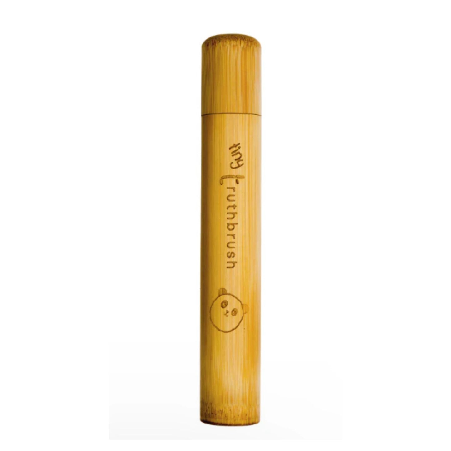 Kids Toothbrush Travel Case, Bamboo - Alder & Alouette