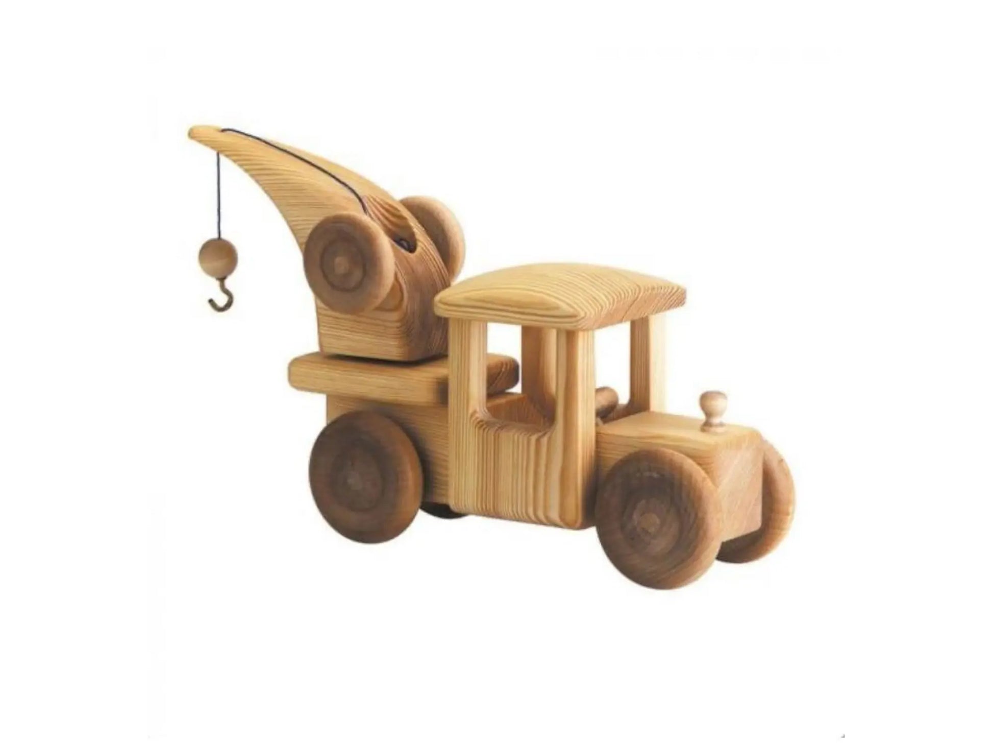 Debresk Toy Breakdown Crane, Wooden Heirloom Truck - Alder & Alouette