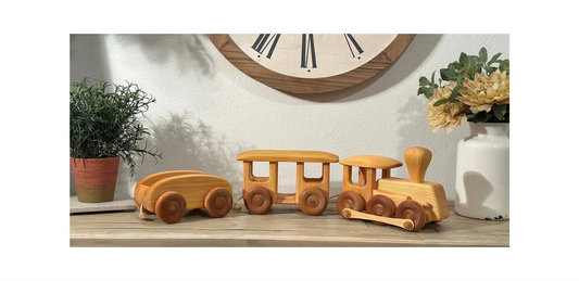 Debresk Wooden Toy Train