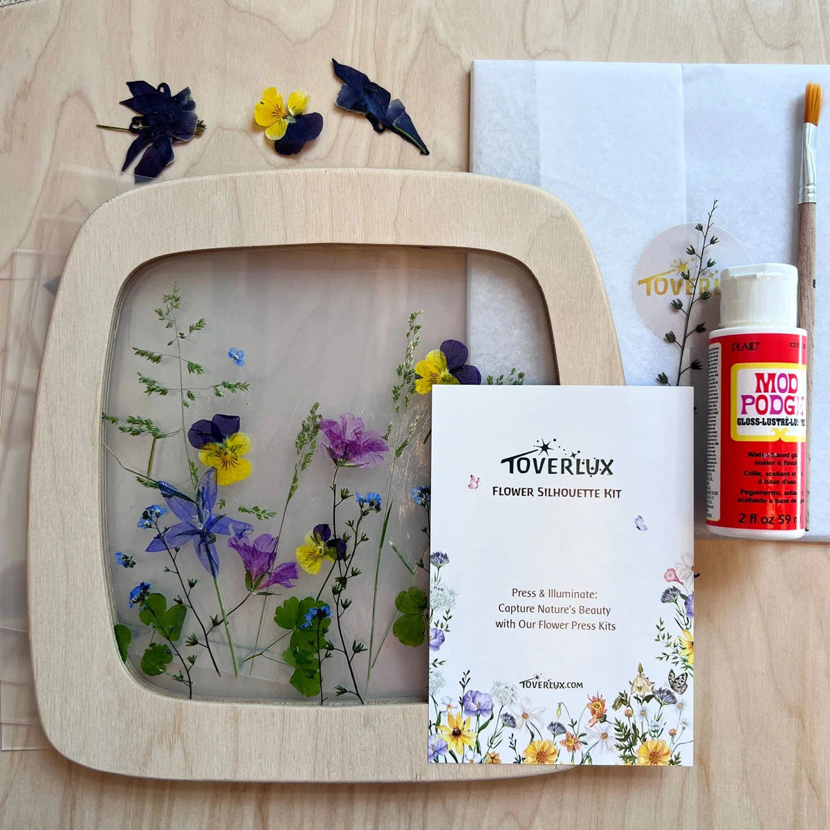 Toverlux Flower Silhouette Making Kit