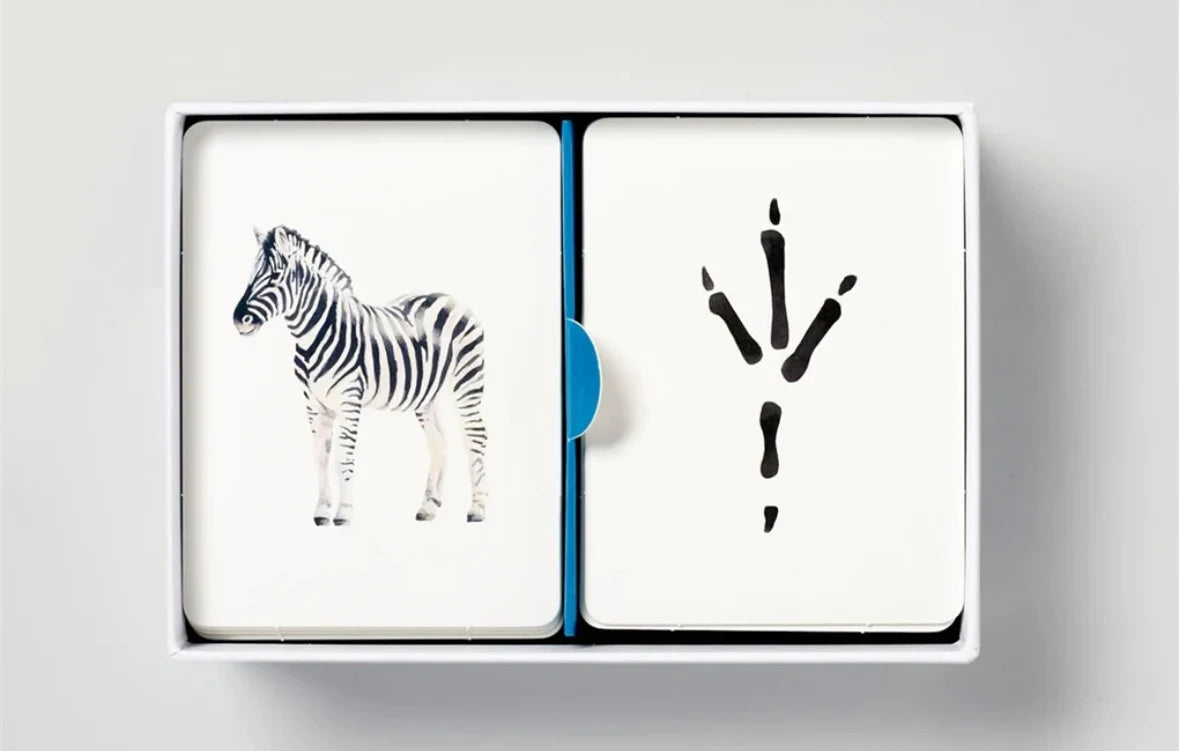 Match a Track | Animal Tracks Memory Nature Game - Alder & Alouette