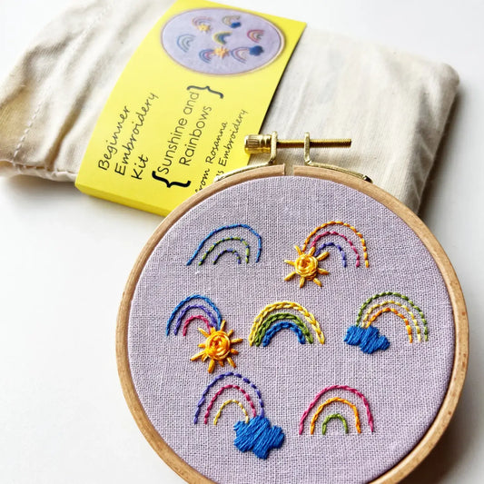 LEARN TO EMBROIDER KIT - GREEN SEA TURTLE - Alder & Alouette