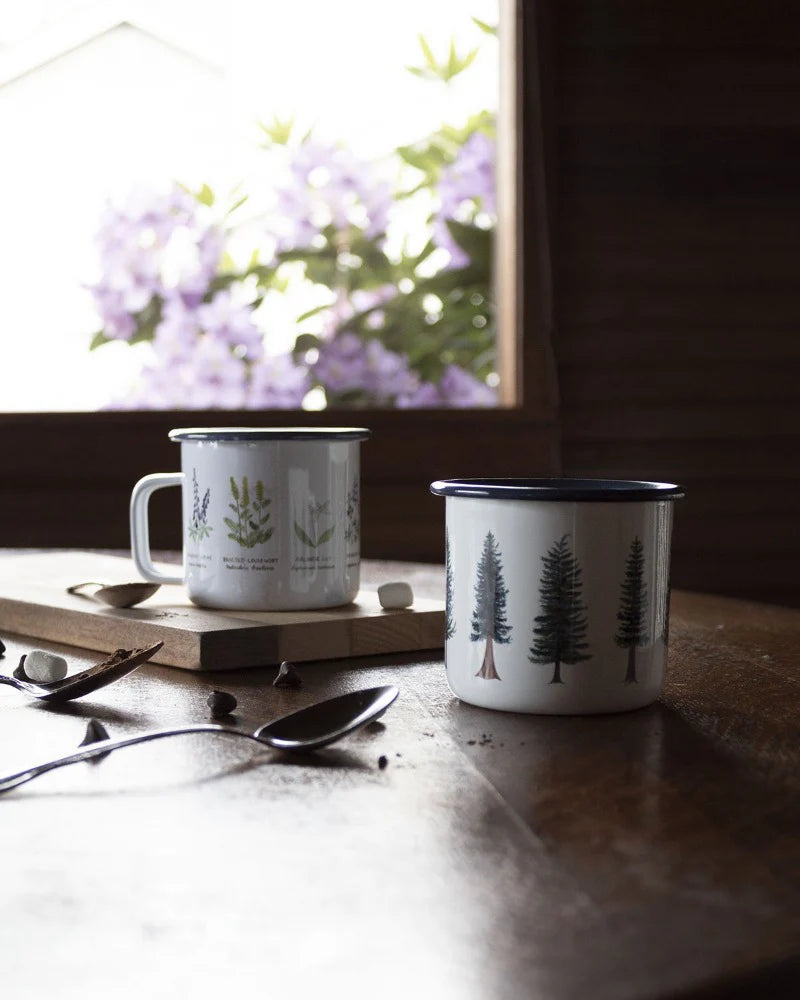 Yardia Enameled Mugs - Alder & Alouette