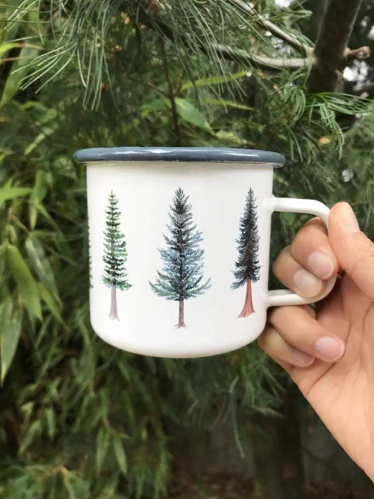 Yardia Enameled Mugs - Alder & Alouette