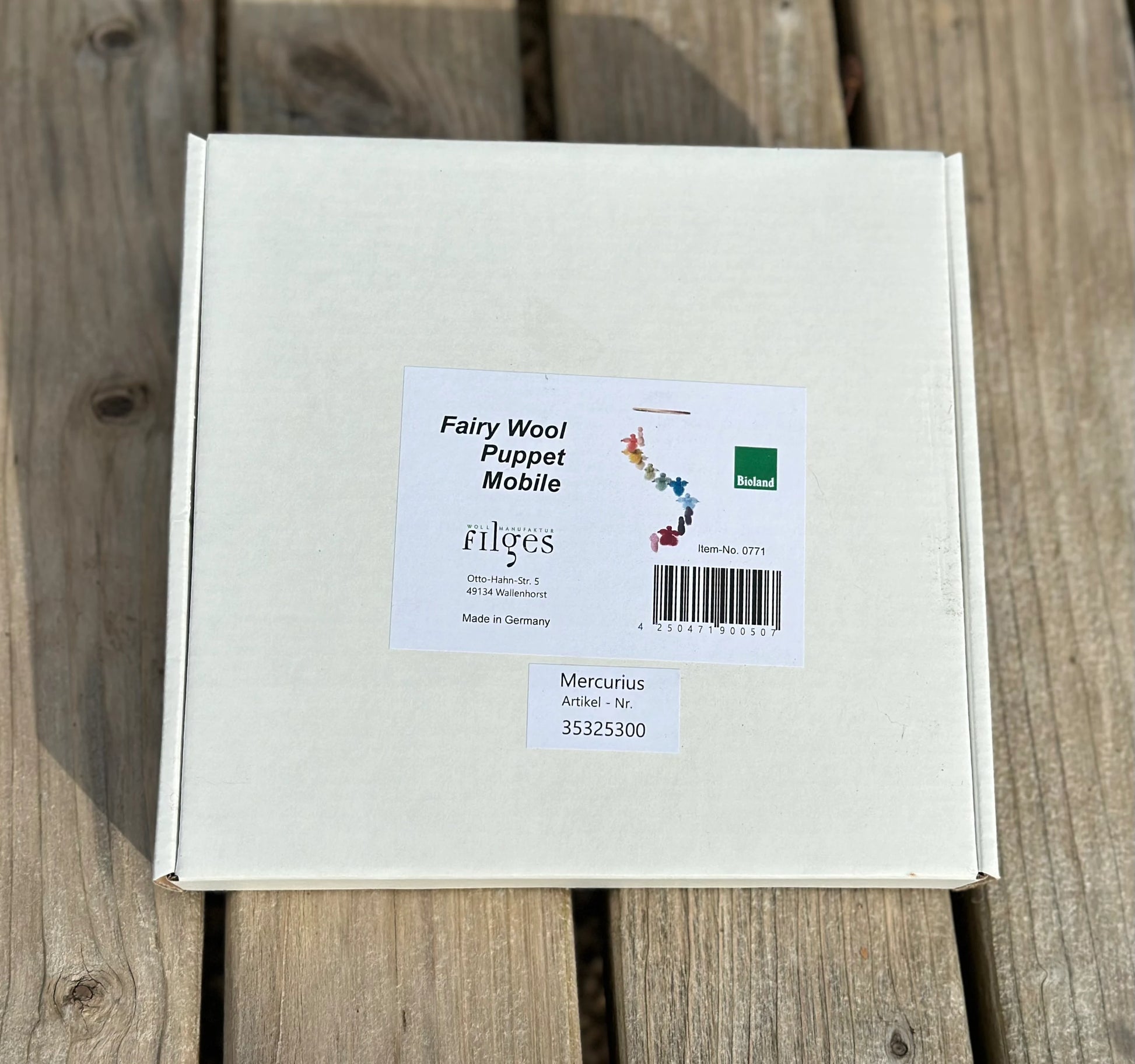 Filges Wool Fairy Mobile Kit - Alder & Alouette