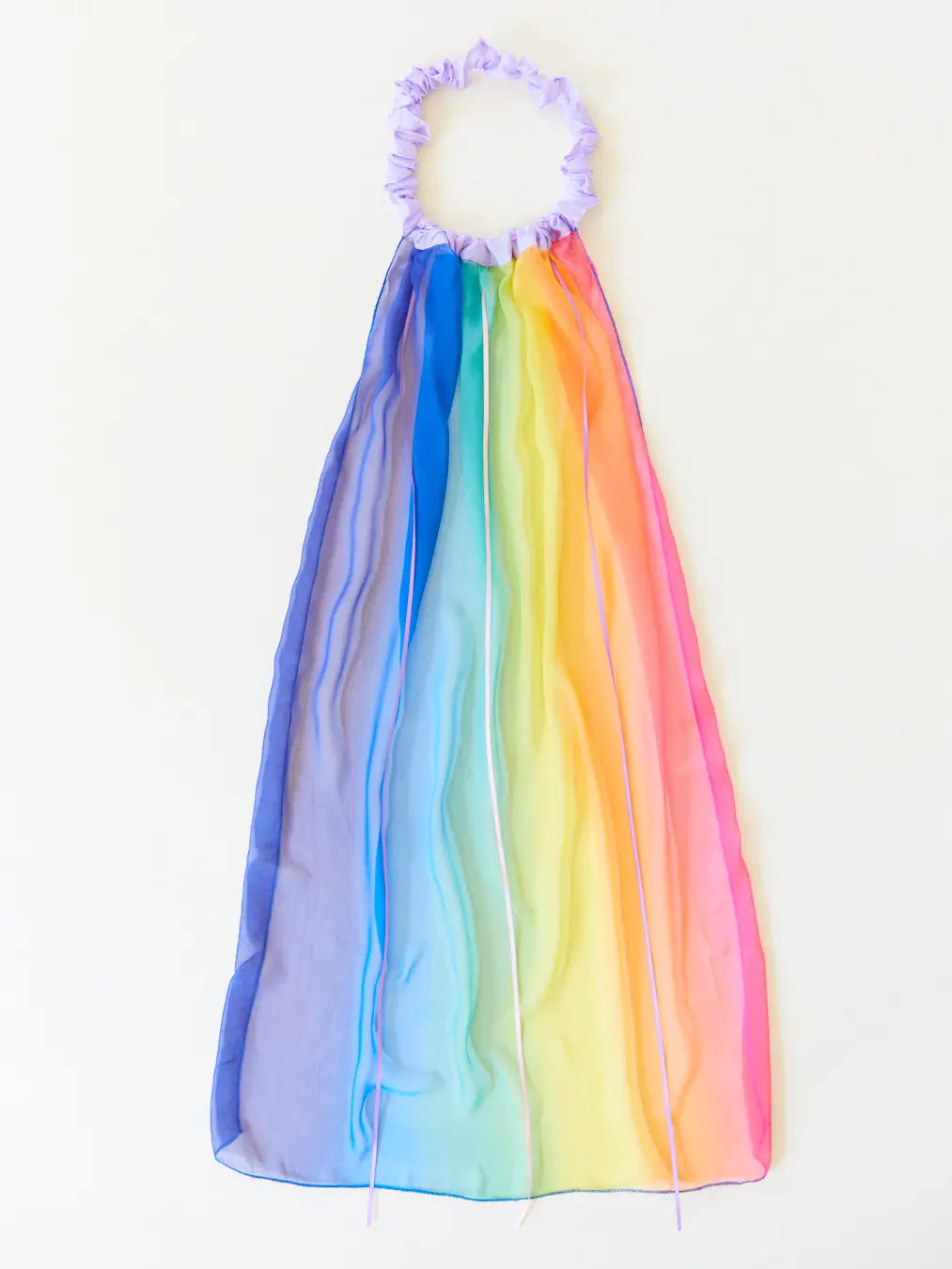 Rainbow Veil, Georgette for Dress Up - Alder & Alouette