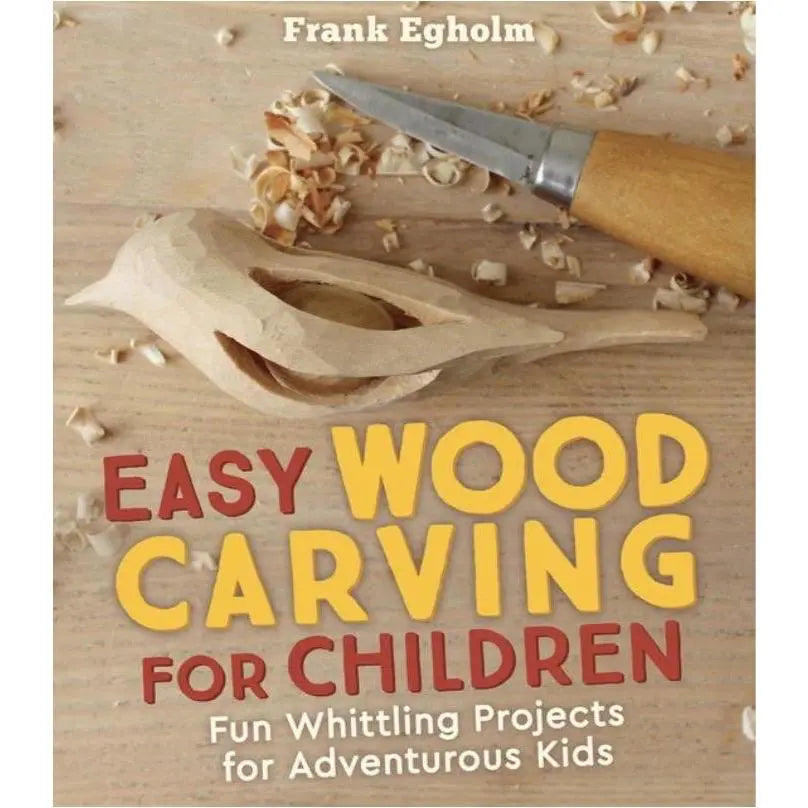 Easy Woodcarving for Children Book Cover