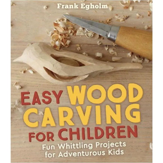 Easy Woodcarving for Children Book Cover