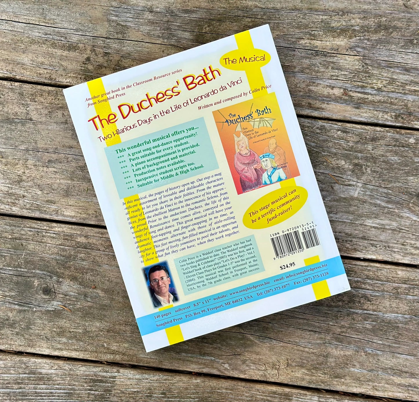 The Duchess’ Bath: Two Hilarious Days in the Life of Leonardo da Vinci by Colin Price