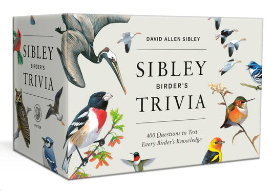 Sibley Birder's Trivia: A Card Game: 400 Questions to Test Every Birder's Knowledge