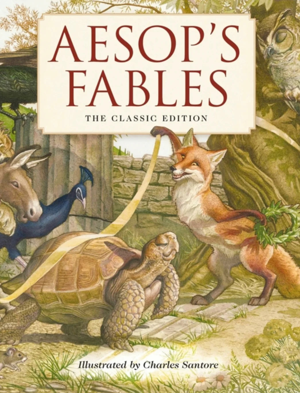 Aesop’s Fables Classic Edition by Charles Santore - Alder & Alouette