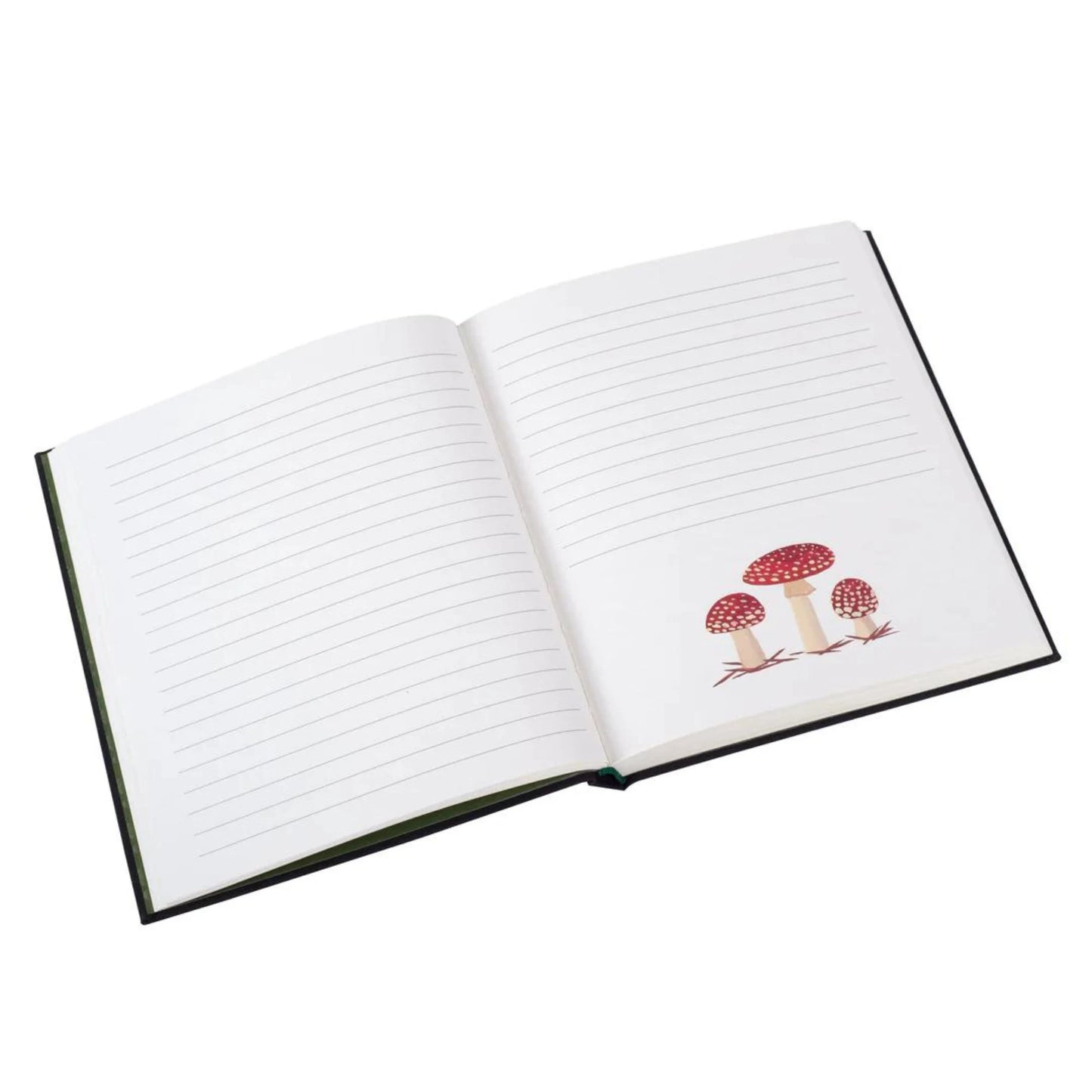 Woodland Cloth Journal, Lined w/ Illustrations - Alder & Alouette 