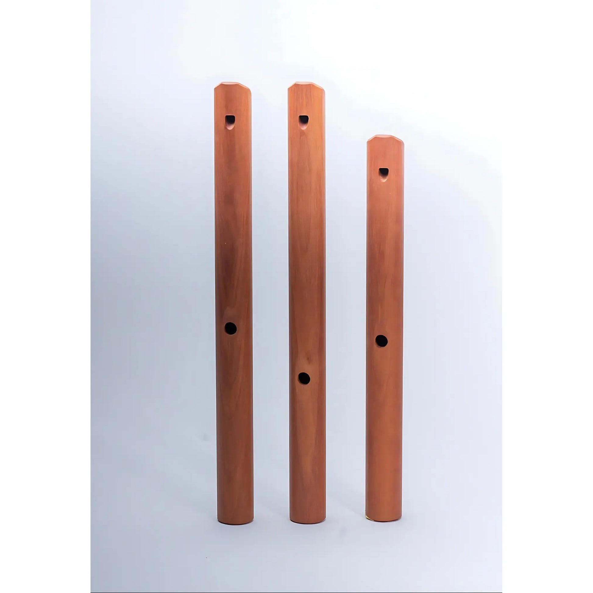 Interval Flutes, Pear Wood, 432 Hz