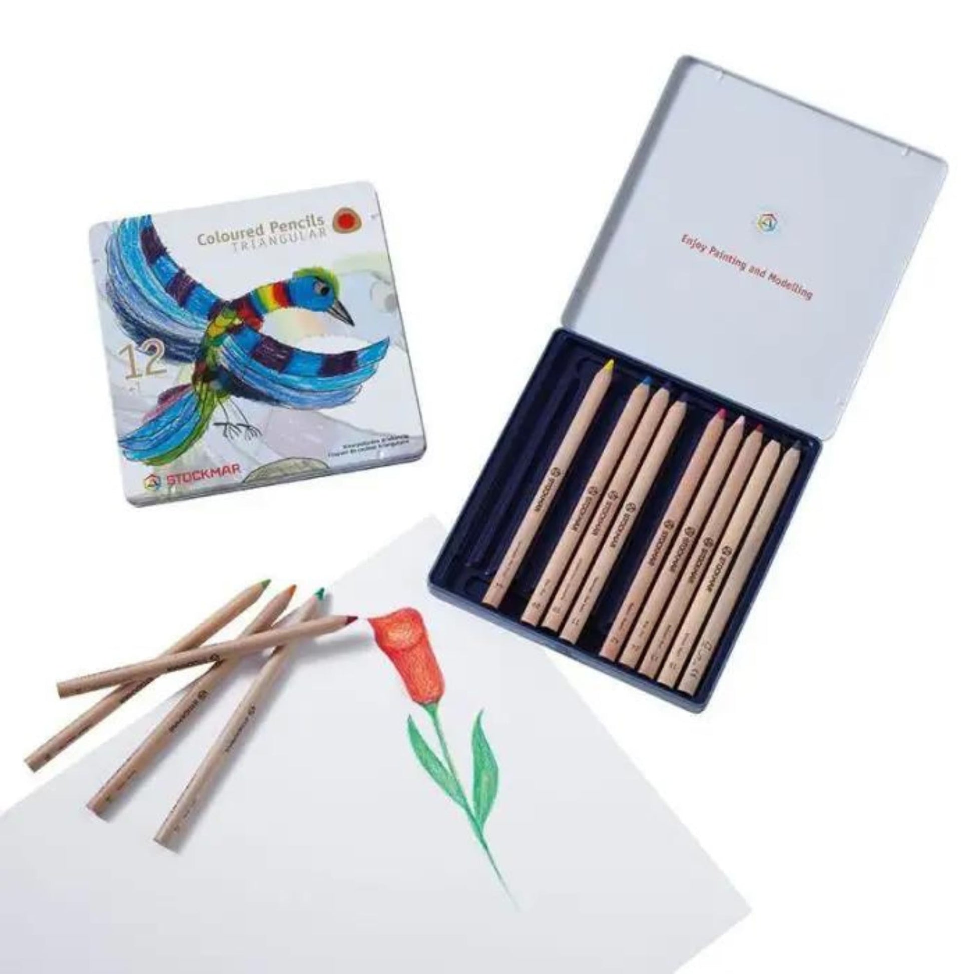 Color Pencils - Stockmar Triangular Set - Alder & Alouette