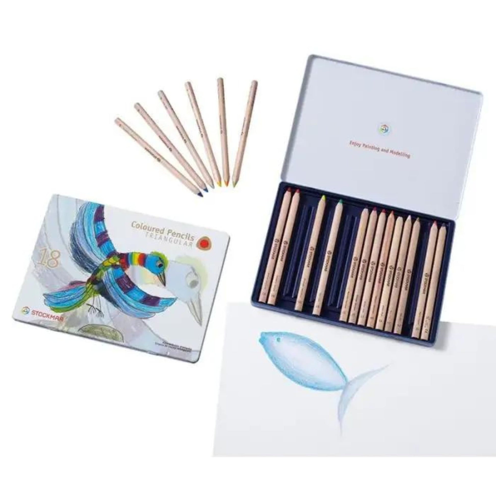 Color Pencils - Stockmar Triangular Set - Alder & Alouette