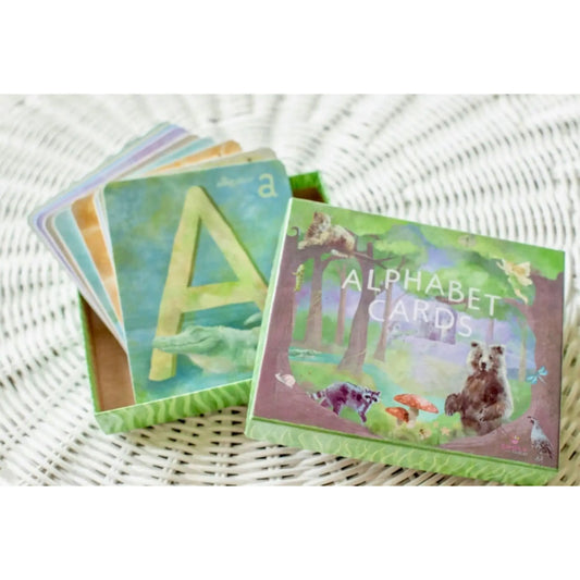 Gorgeous ABC Alphabet Cards in Watercolors - Alder & Alouette