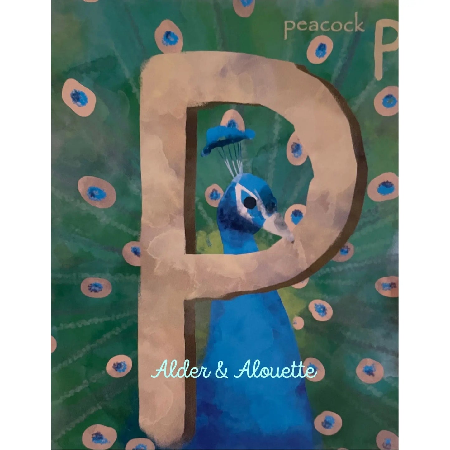 Gorgeous ABC Alphabet Cards in Watercolors - Alder & Alouette
