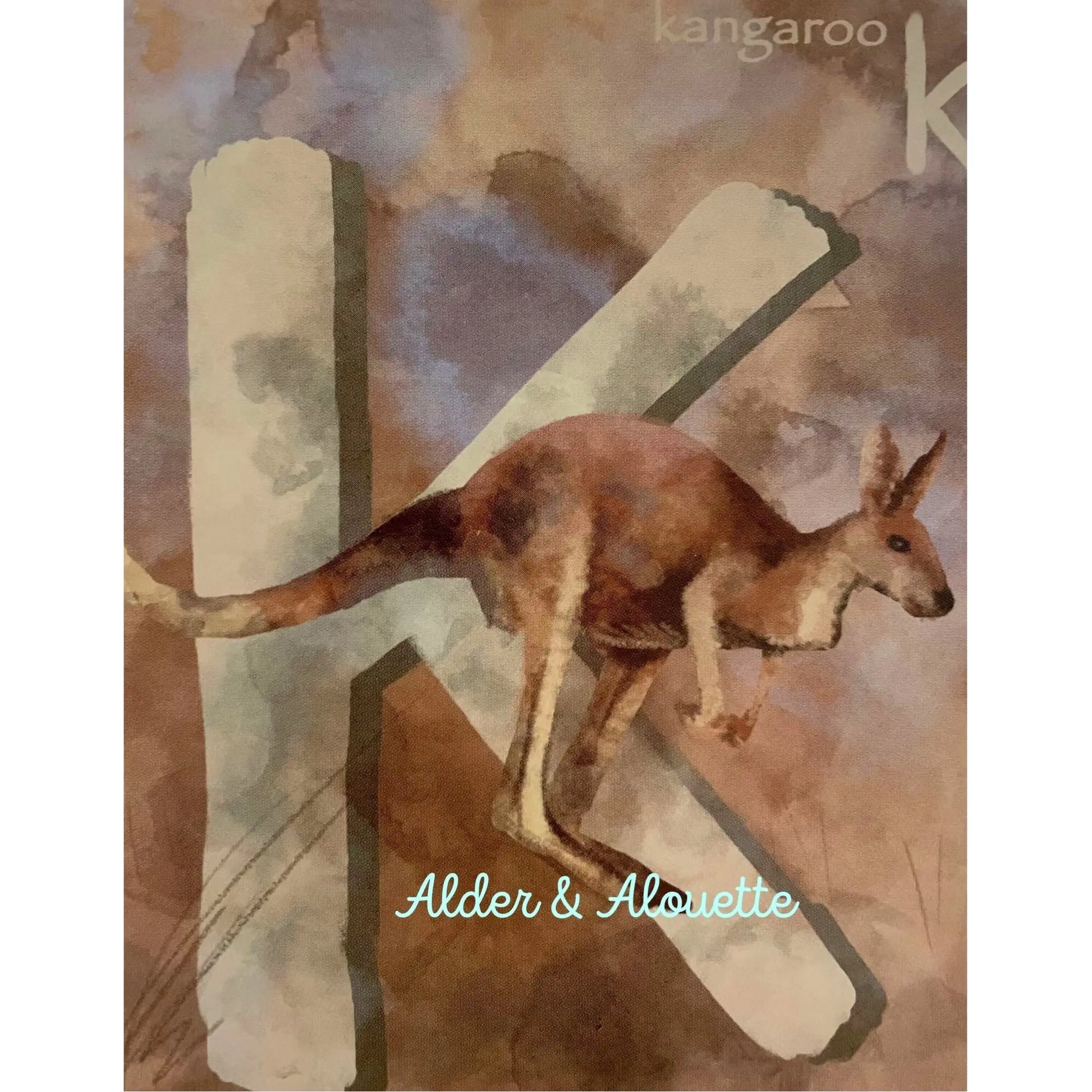 Gorgeous ABC Alphabet Cards in Watercolors - Alder & Alouette