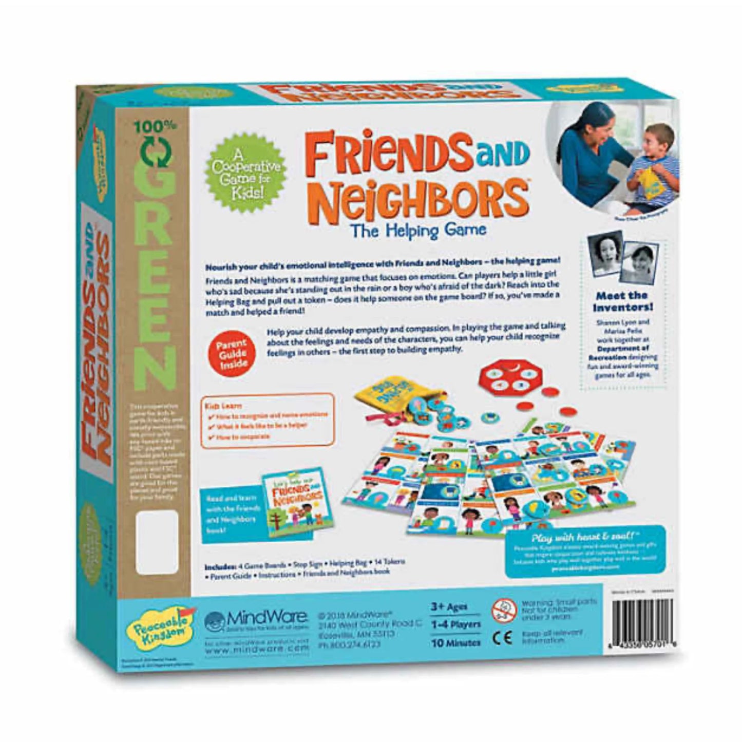 Emotions Game for Kids, Friends & Neighbors - Alder & Alouette