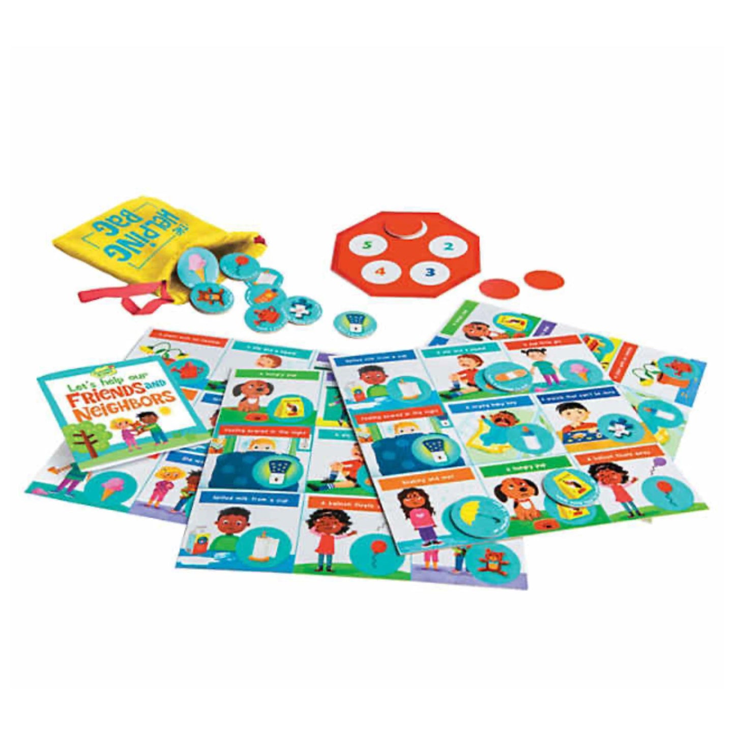 Emotions Game for Kids, Friends & Neighbors - Alder & Alouette