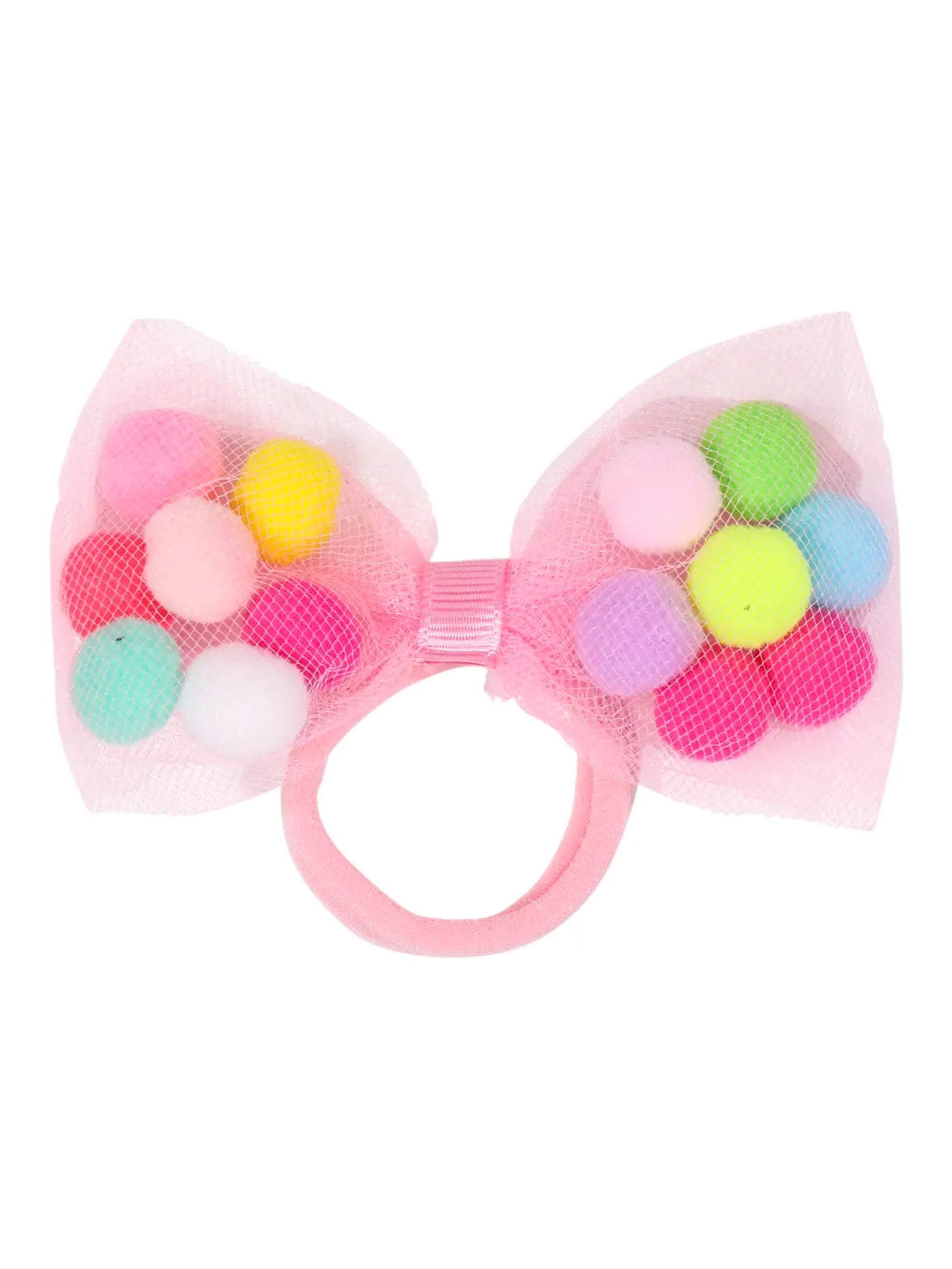 Hair Ribbons - Tulle and Pom Poms, Tutu Joli - Alder & Alouette