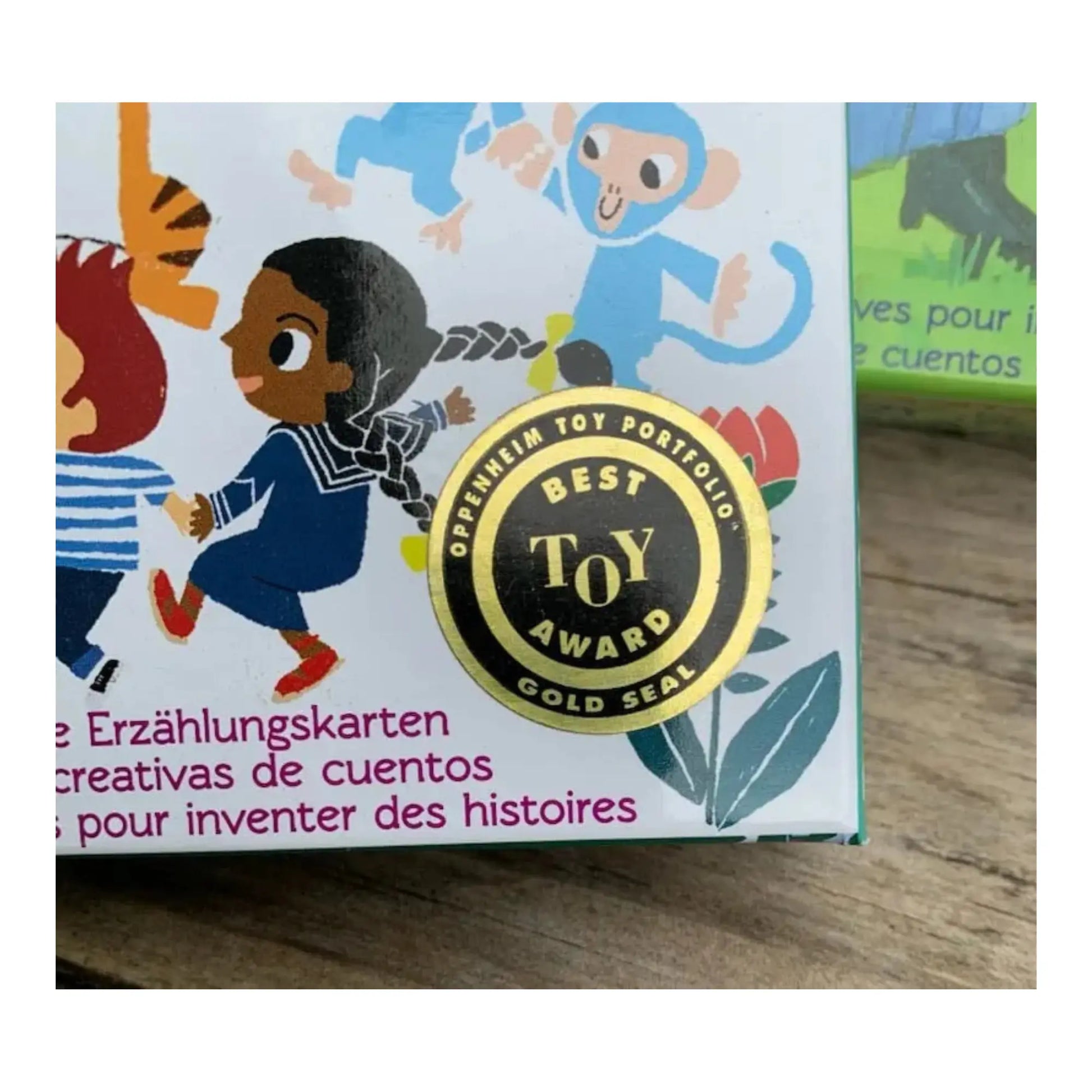 Creative Game by eeBoo, Volcano Island Story Cards - Alder & Alouette