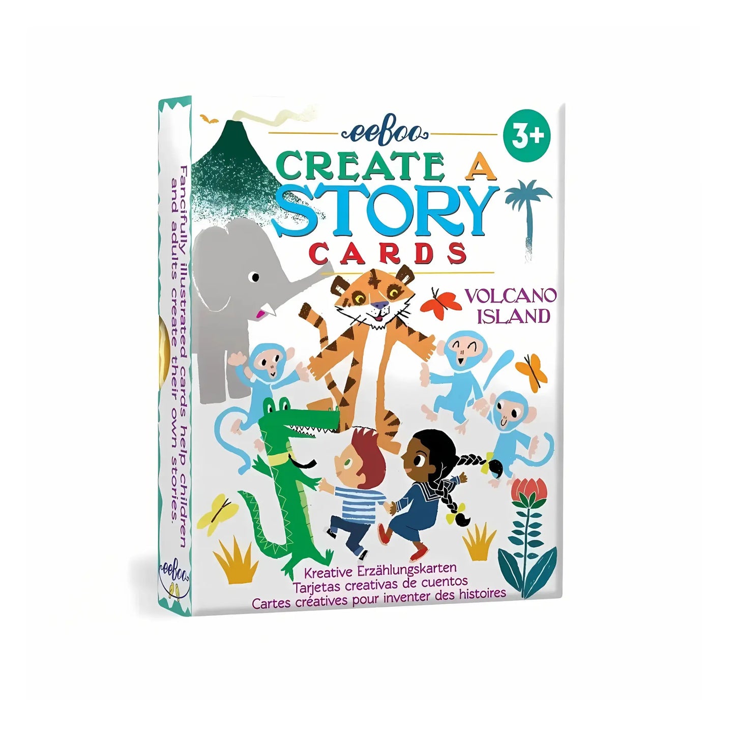 Creative Game by eeBoo, Volcano Island Story Cards - Alder & Alouette