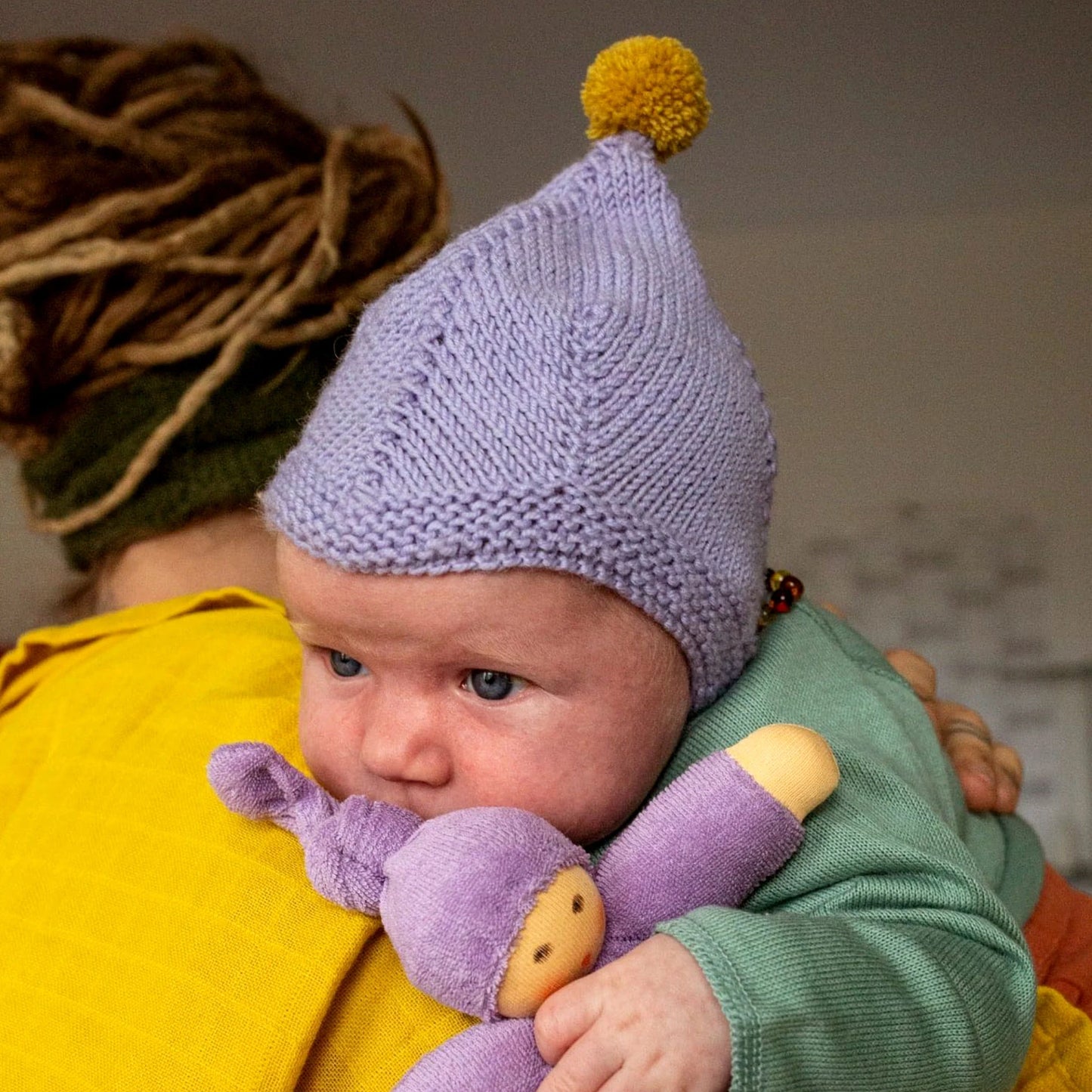 Organic Terry Doll, Nanchen First Doll - Alder & Alouette