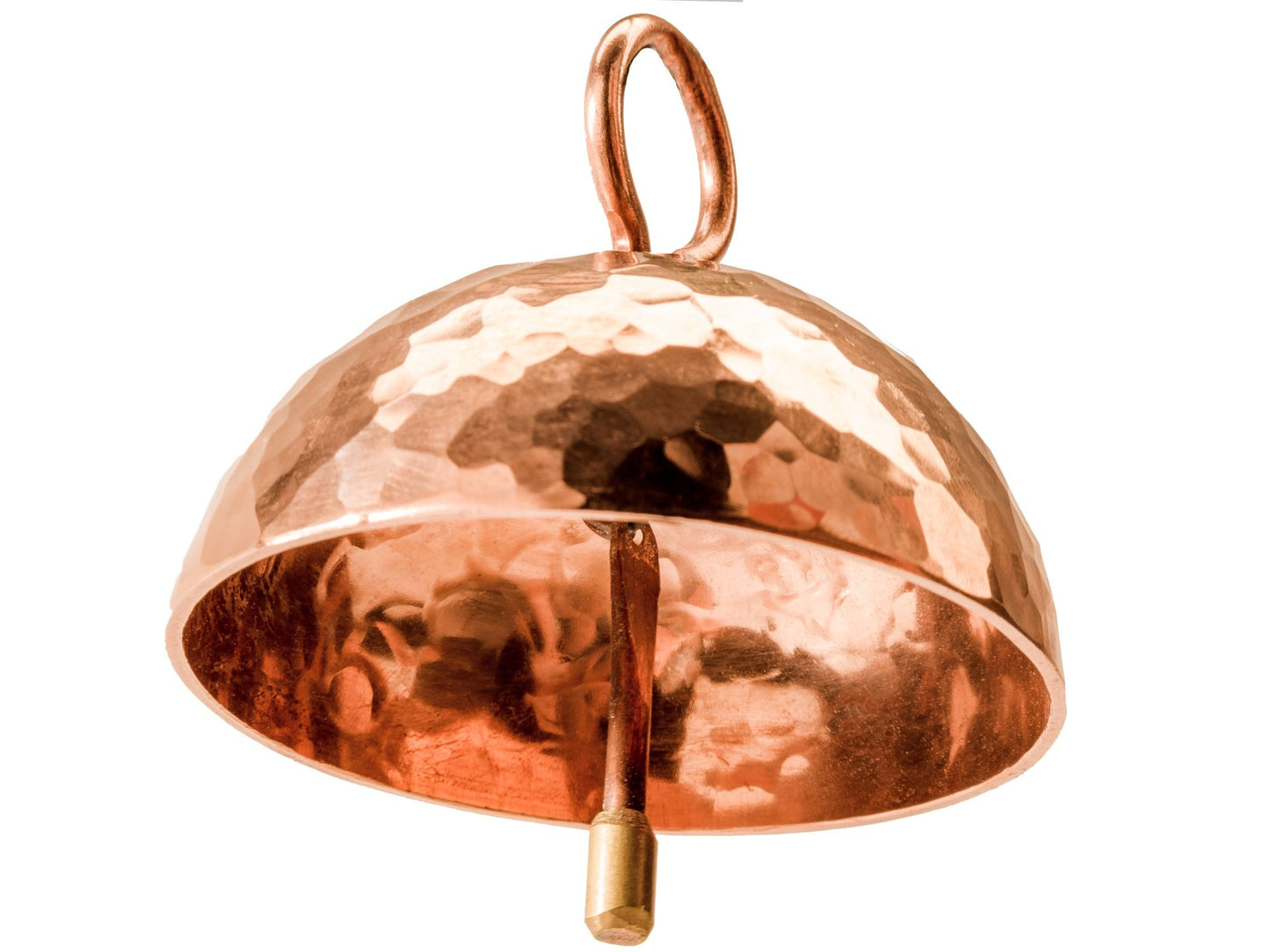 Copper Hand Bell, Hammered