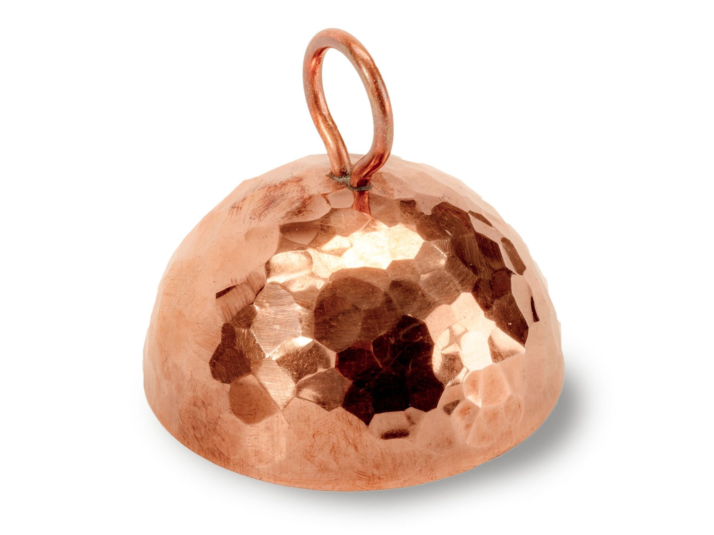 Copper Hand Bell, Hammered