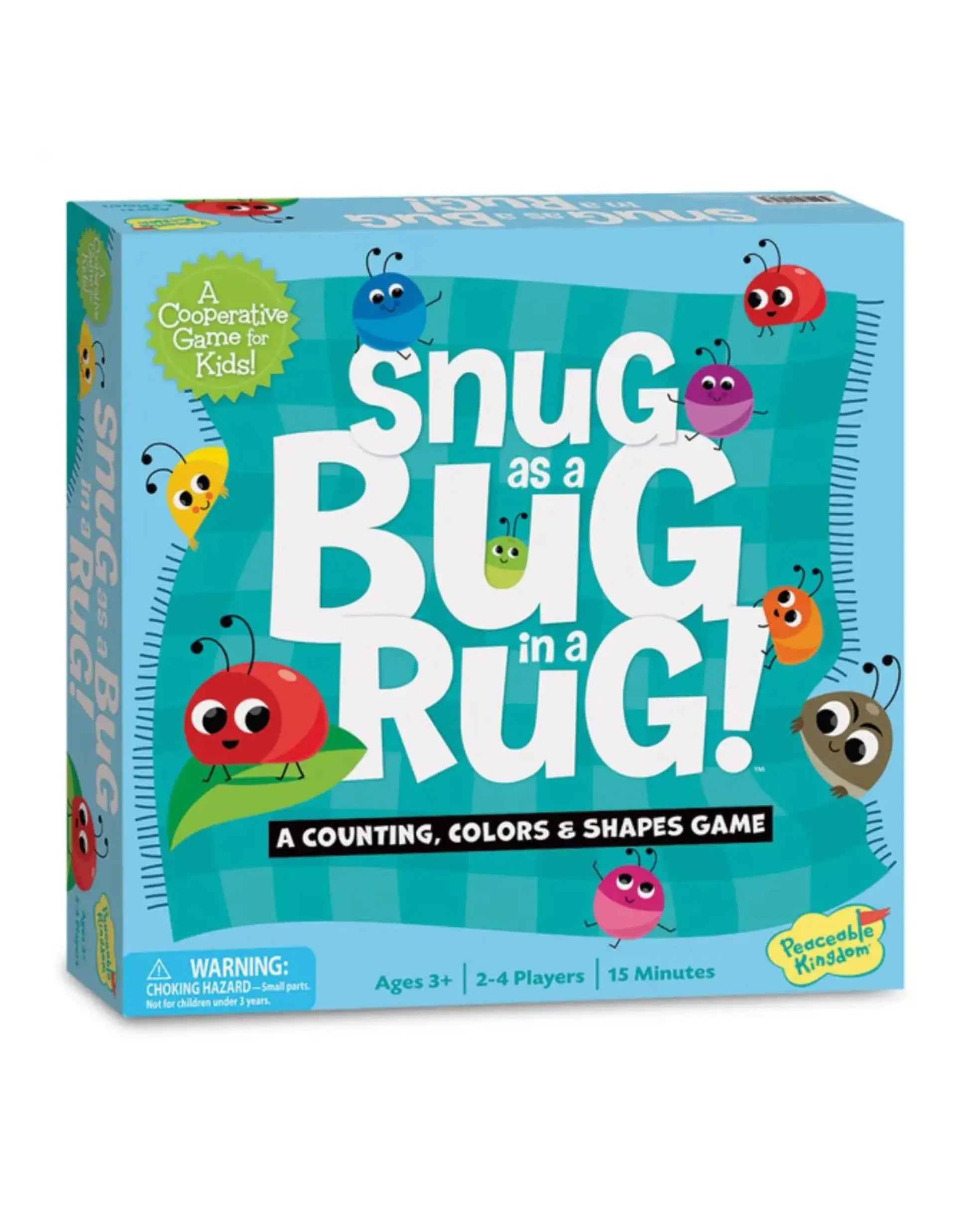 Snug as a Bug in a Rug Preschool Game - Colors, Counting and Shapes - Alder & Alouette