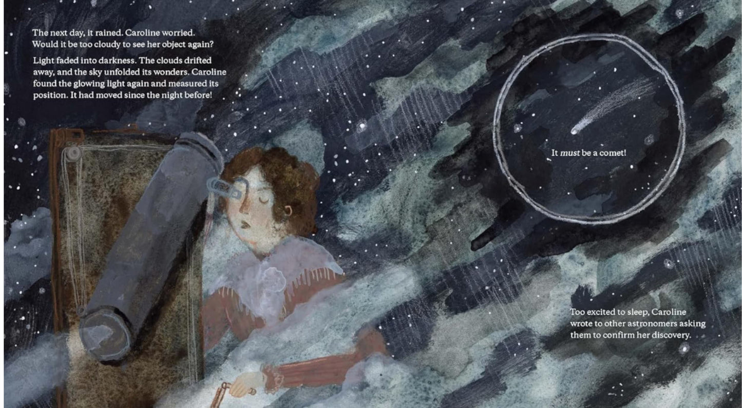 Comet Chaser The True Cinderella Story of Caroline Herschel - Alder & Alouette