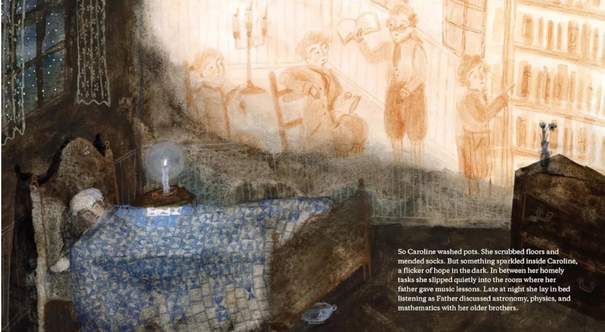 Comet Chaser The True Cinderella Story of Caroline Herschel - Alder & Alouette