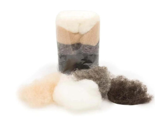 Fairy Tale Wool in 4 Earth Tones, Plant Dyed - Alder & Alouette