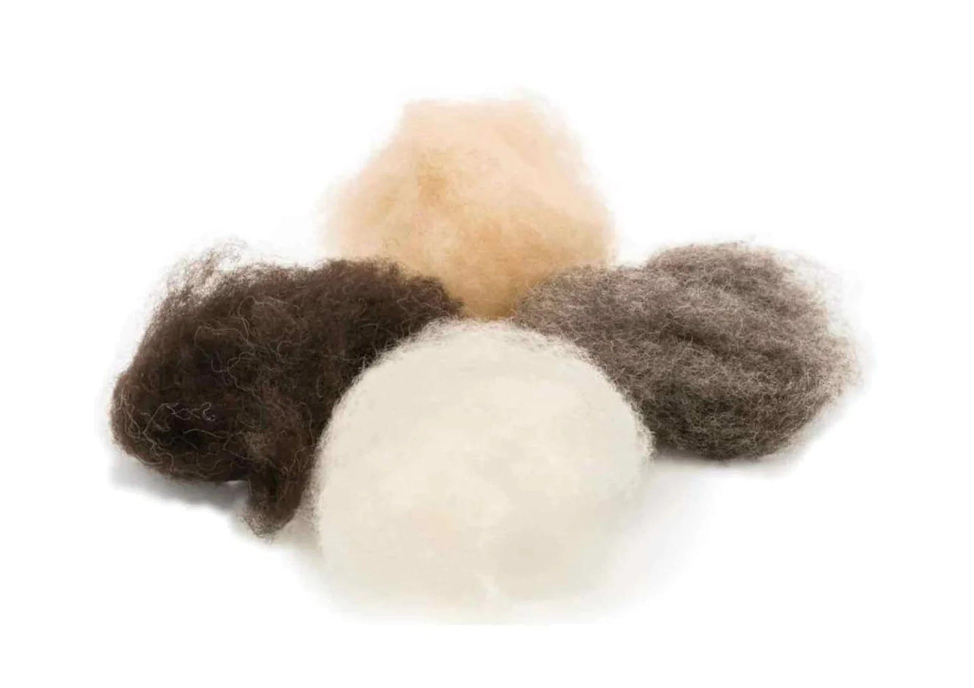 Fairy Tale Wool in 4 Earth Tones, Plant Dyed - Alder & Alouette