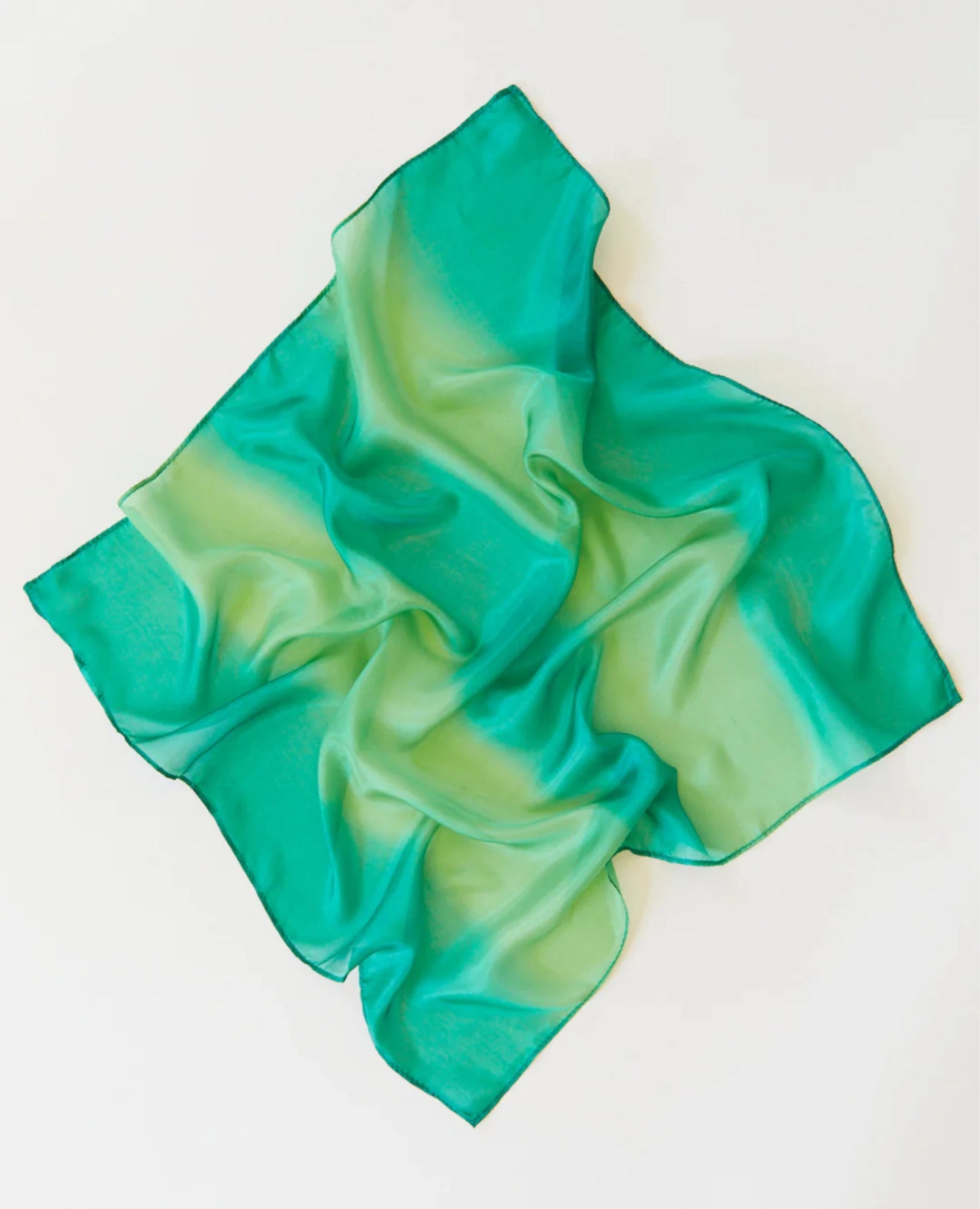 Sarah’s Silks - Earth Playsilks in Ocean - 35”x35” - Alder & Alouette